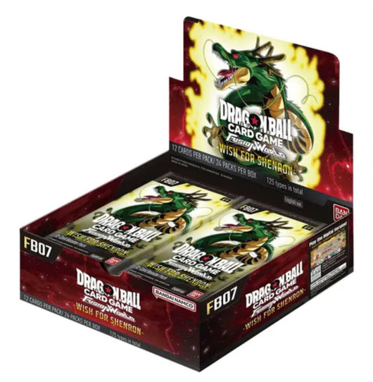Dragon Ball | Fusion World Box FB-03 Raging Roar English 2024