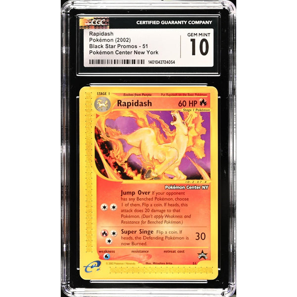 Rapidash (WP 51) Wizards Black Star Promos Pokémon Center