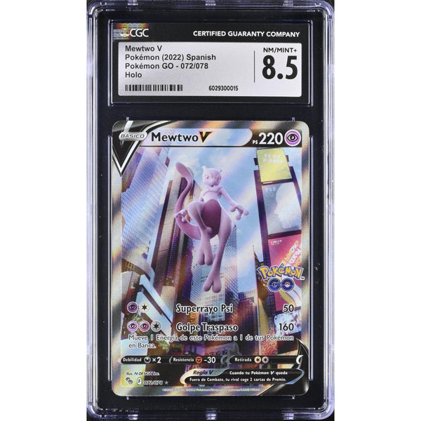Mewtwo V (PGO 072) Pokémon GO ES