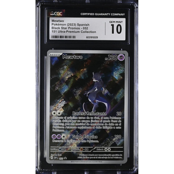 Mewtwo (SVP 052) SV Black Star Promos ES
