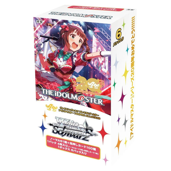 Weiss Schwarz | Booster Box 6 Sobres Idolm@Ster 765Pro Allstars Premium