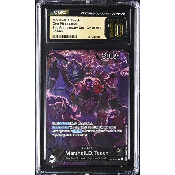 Marshall.D.Teach (OP09-081) Unnumbered Promos