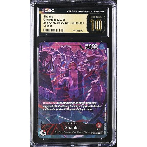 Shanks (OP09-001) (V.1) Unnumbered Promos
