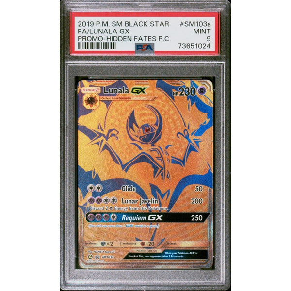 Lunala GX (SM 103a) SM Black Star Promos
