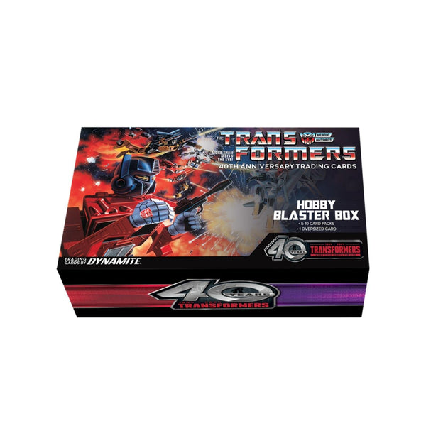 Transformers 40Th Anniversary Collector's Hobby Blaster Box