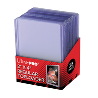 Ultra Pro | 25 Regular Toploaders 3x4"