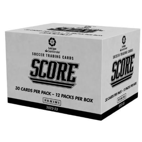 POKEMILLON Sobres PANINI | Caja de 12 Sobres SCORE LaLiga Santander 2022-2023