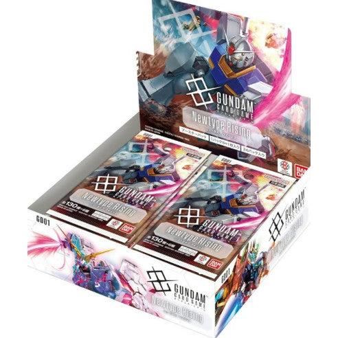 Gundam TCG | Booster Display Newtype Rising GD01 (24 Sobres) Inglés 2025