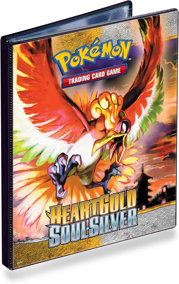 Ultra Pro Álbum 4 Bolsillos Heartgold Soulsilver HoOh Lugia (Buen estado)
