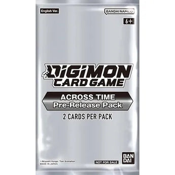 Digimon Sobre Across Time Pre-Release Pack