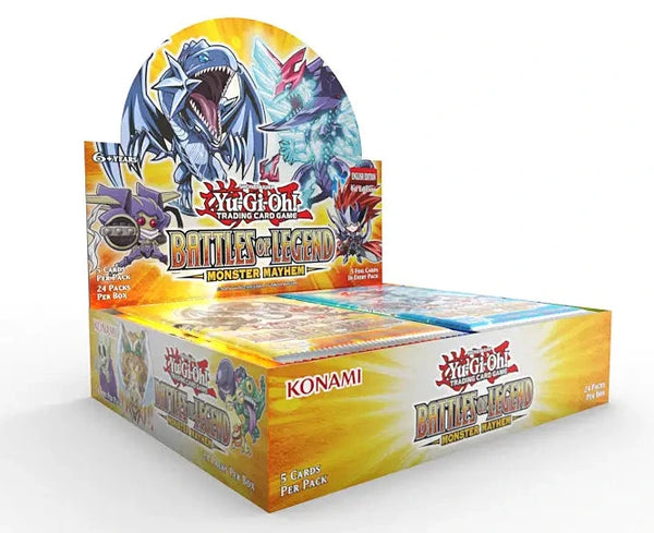 Yu-Gi-Oh! | Booster Box 24 Sobres Battles of Legend: Monster Mayhem