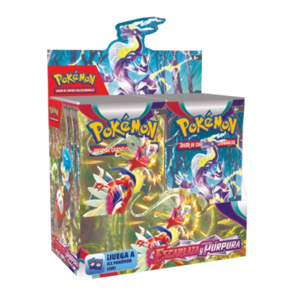 POKEMILLON Caja 36 Escarlata y Púrpura | Scarlet & Violet