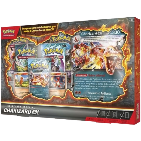 POKEMILLON Caja Charizard Colección Especial 3D