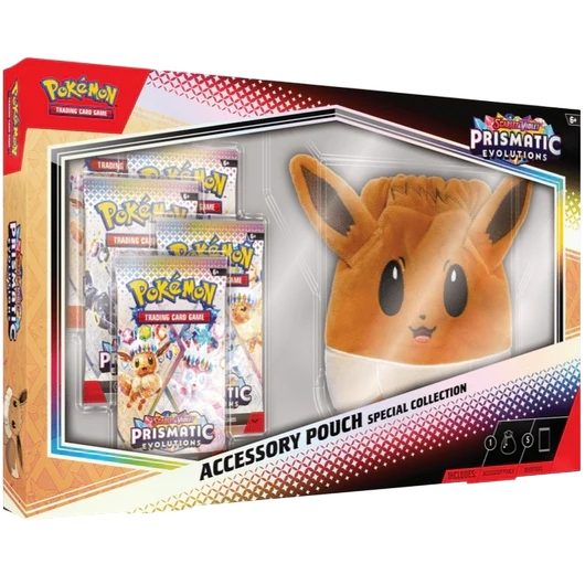 Caja Eevee Pouch Evoluciones Prismáticas | Prismatic Evolutions