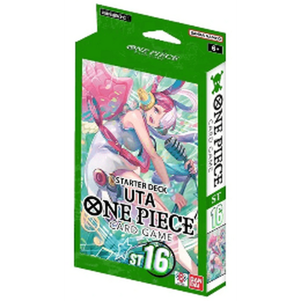 POKEMILLON One Piece | Mazo de Iniciación de Uta Starter Deck ST-16 Inglés 2024