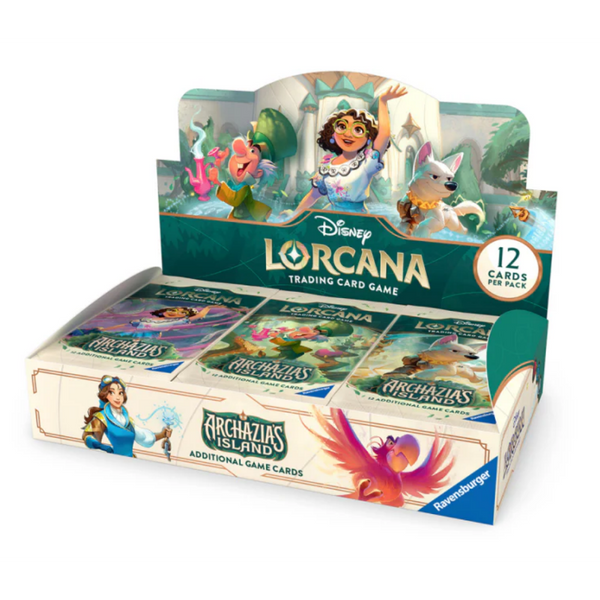 Disney | Caja 24 Sobres Lorcana (7ARI) Archazia's Island Inglés 2025