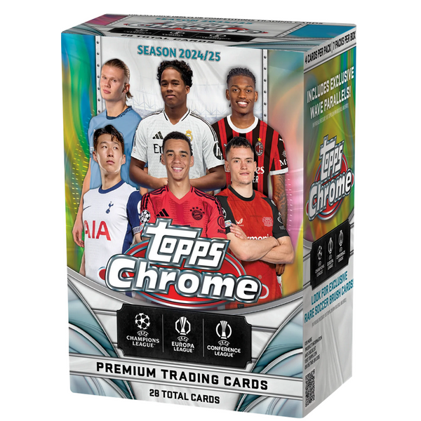 Topps 24/25 UCC Topps Chrome - Value Pack (28 Cards)