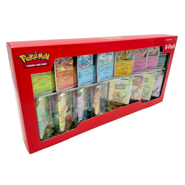 Costco Box 8 Mini-Latas Evoluciones Prismáticas | Prismatic Evolutions