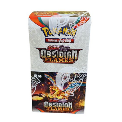 Caja de 18 Sobres Llamas Obsidiana | Obsidian Flames Booster Box