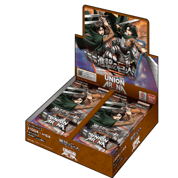 POKEMILLON - La Tienda Pokémon Union Arena | Caja de 16 Sobres de Attack on Titan Japonés 2024