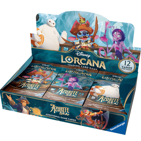 POKEMILLON - La Tienda Pokémon Disney | Caja 24 Sobre Lorcana Azurite Sea (6AZS) Inglés 2024