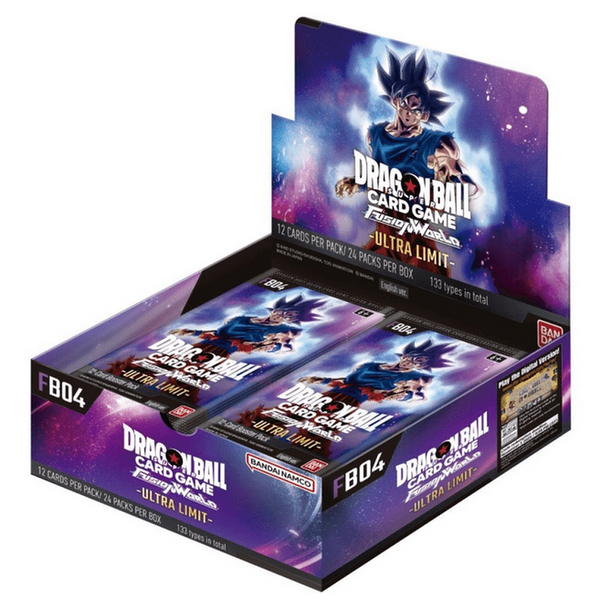 POKEMILLON Dragon Ball | Caja de Dragon Ball Fusion World FB-04 Ultra Limit Inglés 2024
