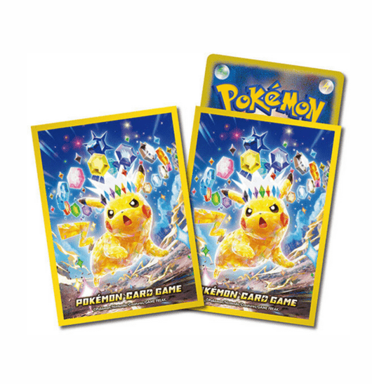 POKEMILLON Segunda Mano Pokémon Center | Fundas Premium Super Electric Breaker: Terastal Type: Stellar Pikachu Sleeves