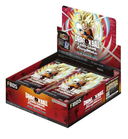 Dragon Ball | Caja de Dragon Ball Fusion World FB-05 New Adventure Inglés 2025