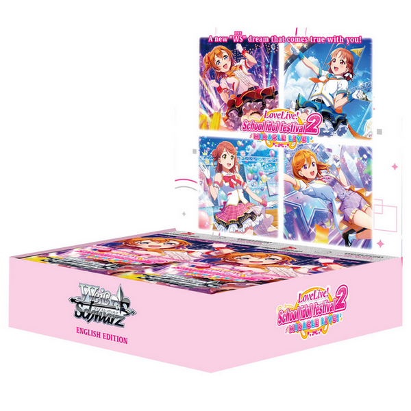 Weiß Schwarz | Booster Box 16 Sobre de Love Live School idol festival 2 MIRACLE LIVE!