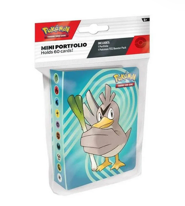 Pokémon | Álbum 60 Bolsillos Farfetch'd + Sobre Journey Together Inglés 2025