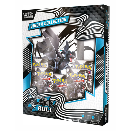 Pokémon | Caja de Álbum de Black Bolt Inglés 2025