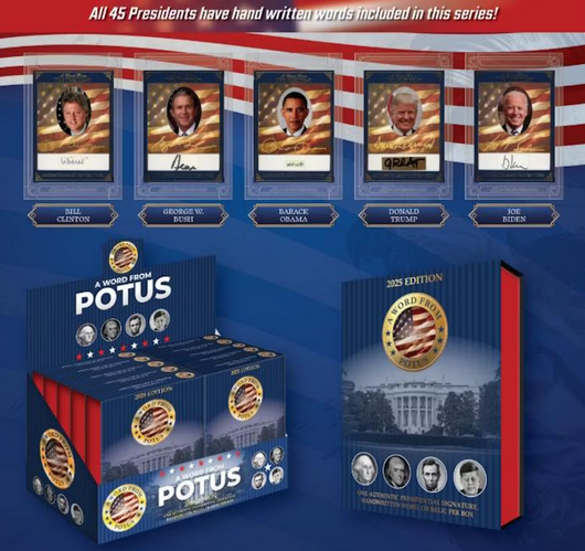 SportCards | 2025 POTUS A Word from the President Hobby Box