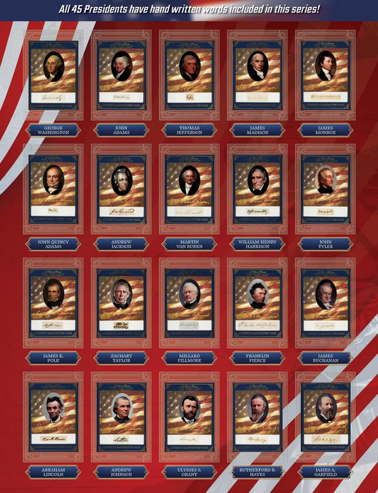 SportCards | 2025 POTUS A Word from the President Hobby Box