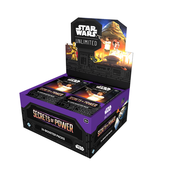 Star Wars Unlimited | Caja de 24 Sobres Secrets of Power Booster Display