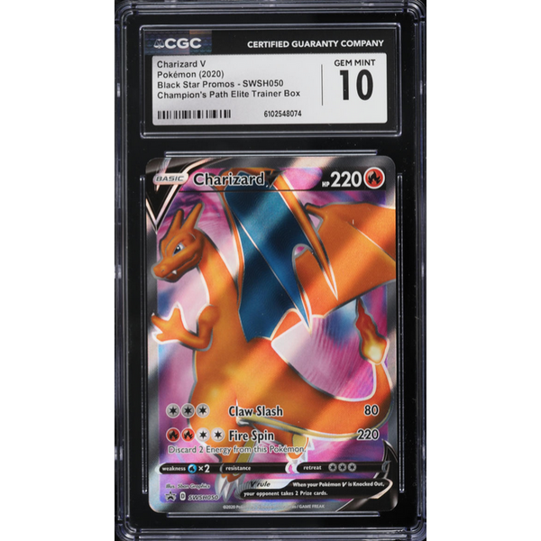 Charizard V (SWSH 050) SWSH Black Star Promos