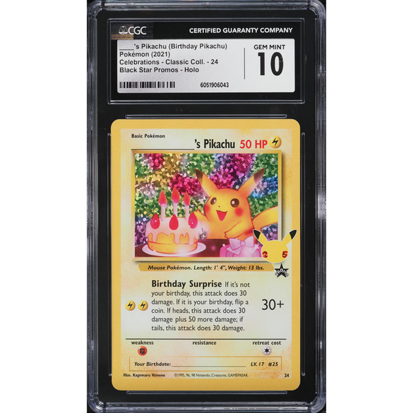 _____'s Pikachu (CEL WP 24) Celebrations