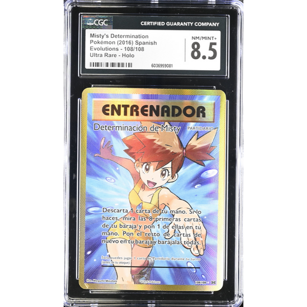Misty's Determination (EVO 108) Evoluciones