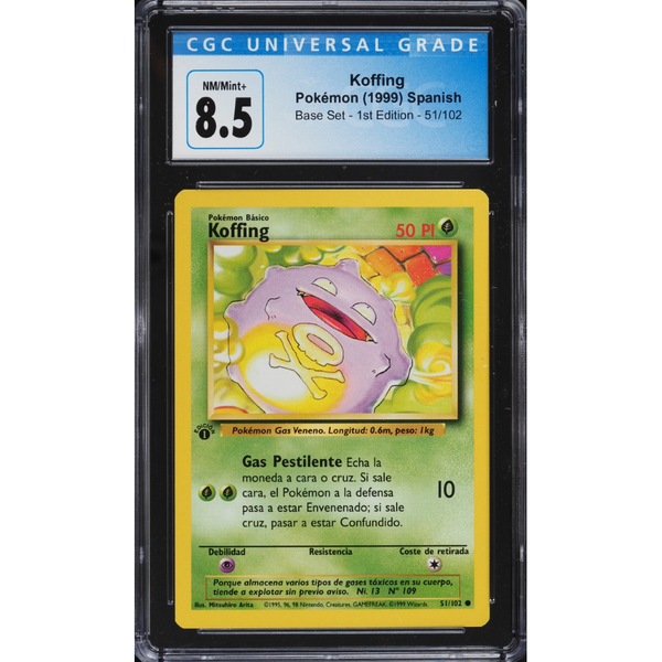 Koffing (BS 51) Base Set 1st Edition Español