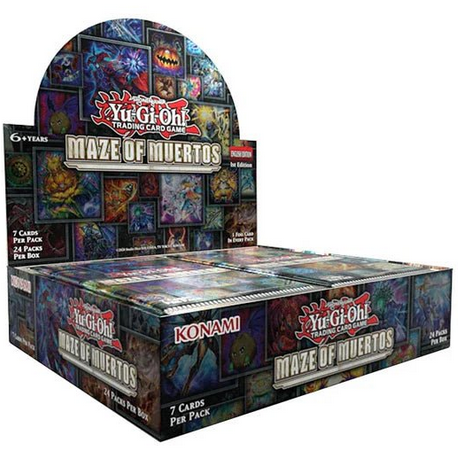 Yu-Gi-Oh! | Booster Box 24 Sobres Maze Of Muertos