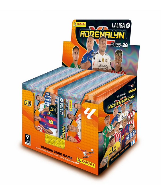 Panini | Caja de 50 sobres Adrenalyn XL Liga 2025-26