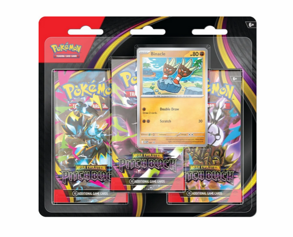 Blister 3 Sobre Oscuridad Absoluta | Pitch Black