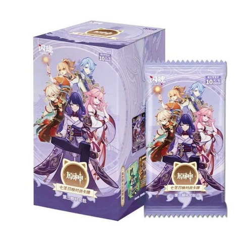 HoYoverse | Booster Box 18 Sobres Genshin Impact Serie 3