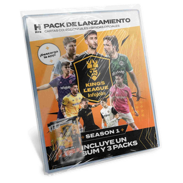 Kings League | Pack Album + 3 Sobres Season 1 2024