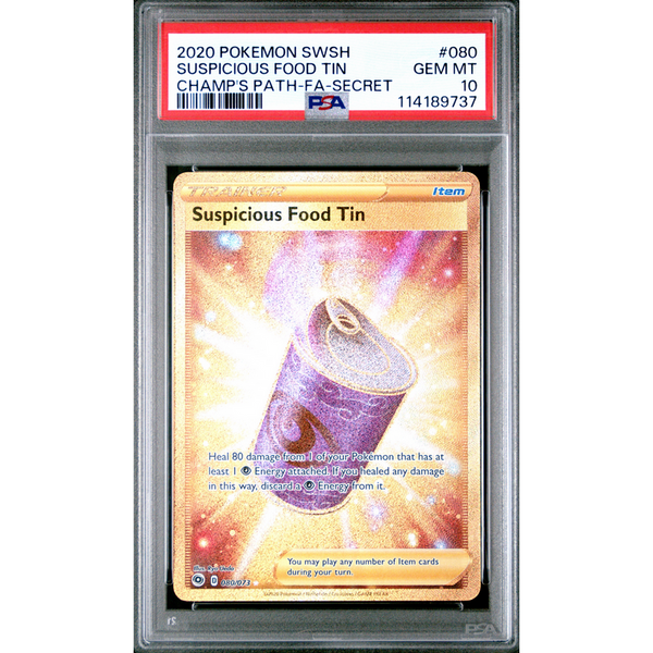 Suspicious Food Tin (CPA 80) Champion’s Path