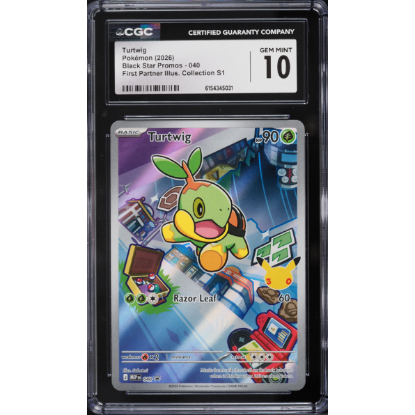 Turtwig (MEP 040) MEP Black Star Promo