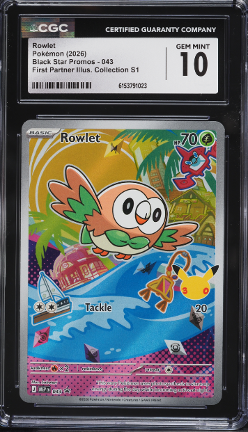 Rowlet (MEP 043) MEP Black Star Promos