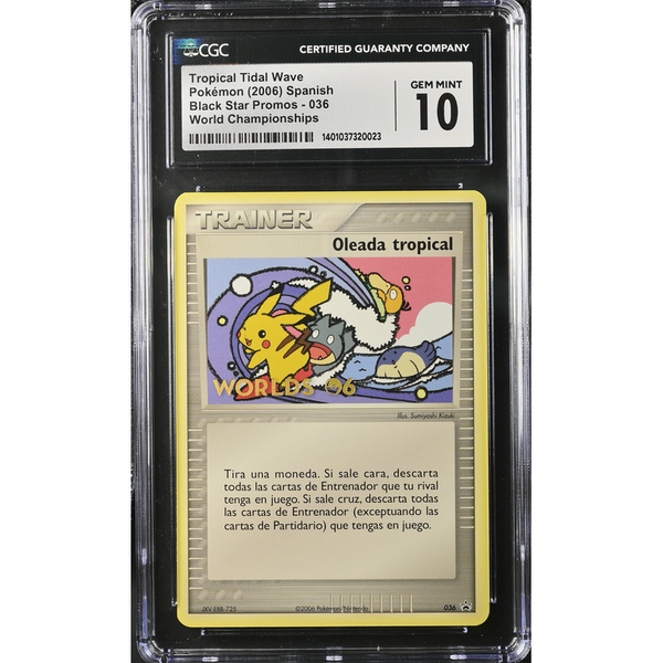 Tropical Tidal Wave (NP 36) Nintendo Black Star Promos