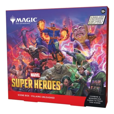 Magic x Marvel Scene Box Marvel Super Heroes Villains Unleashed