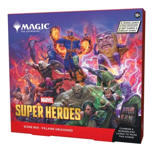 Magic x Marvel Scene Box Marvel Super Heroes Villains Unleashed