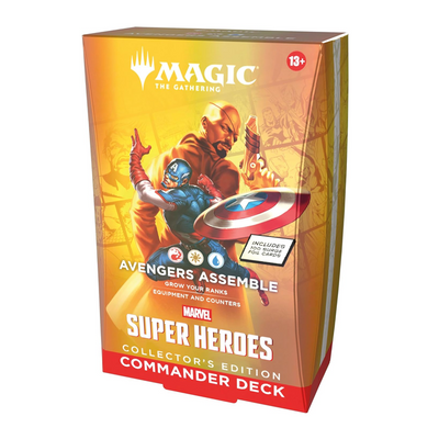Magic Marvel Super Heroes: "Avengers Assemble" Commander Deck Collector's Edition
